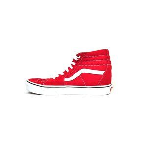 VANS Sk8-Hi Red Suede Shoes, M8/W9.5